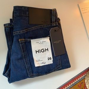 RAG & BONE MAYA HIGH RISE ANKLE SLIM JEANS